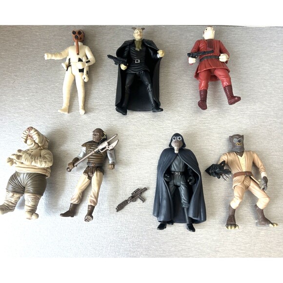 Hasbro Star Wars Power Of The Force Action Figures 1997 & 1998 Lot  7PCS - Picture 4 of 5
